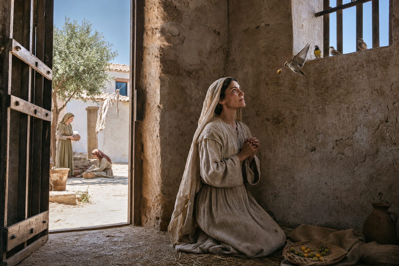 Фотореалистичное изображение, Память святой мученицы Агафоклии, православный календарь, 2026-09-30, commemoration